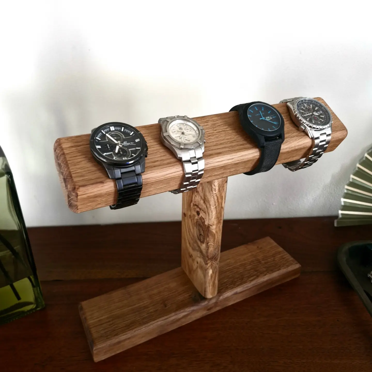 Handmade Wooden Watch Stand