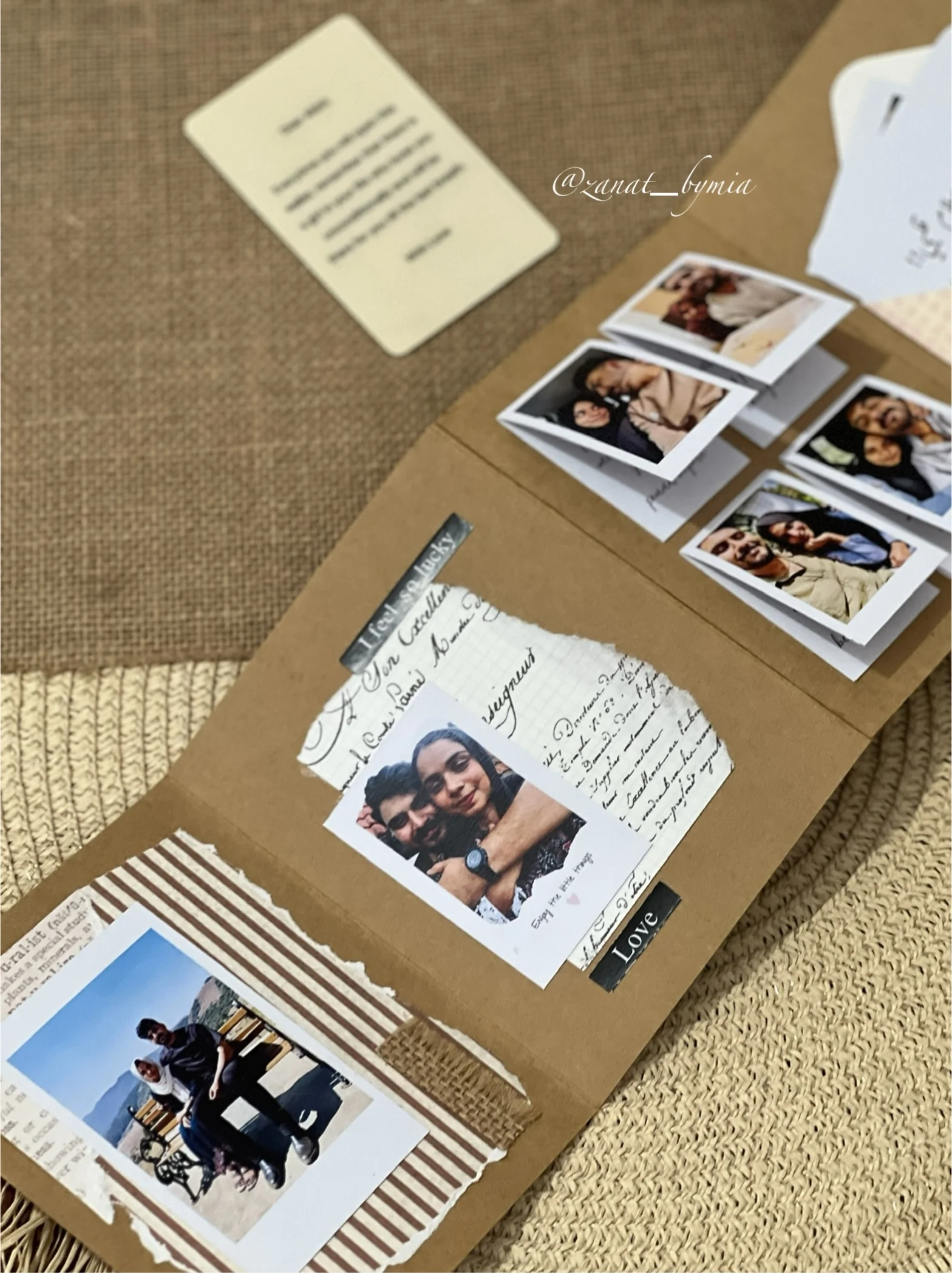 DIY Adventure Scrapbook Album