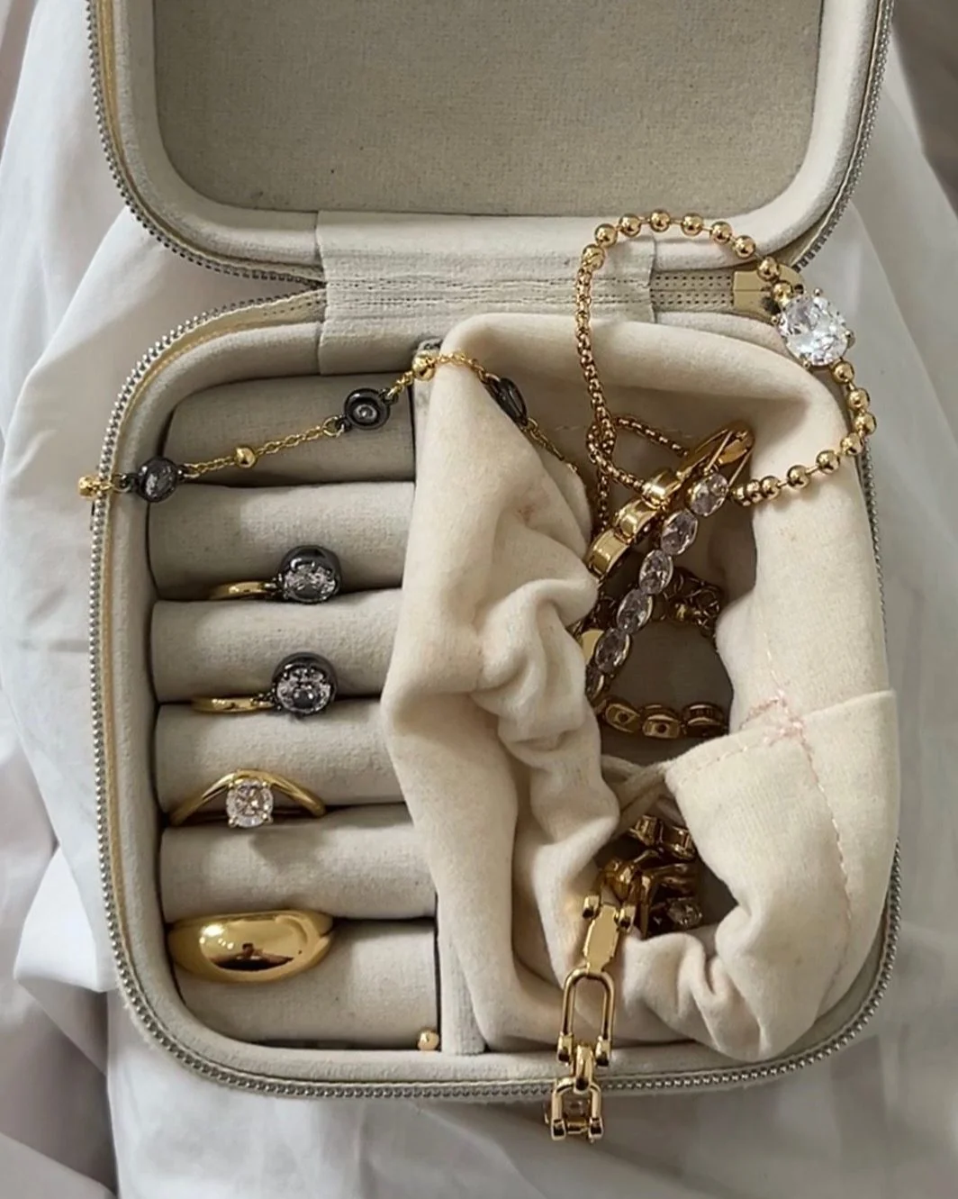 Jewelry Travel Organizer Case