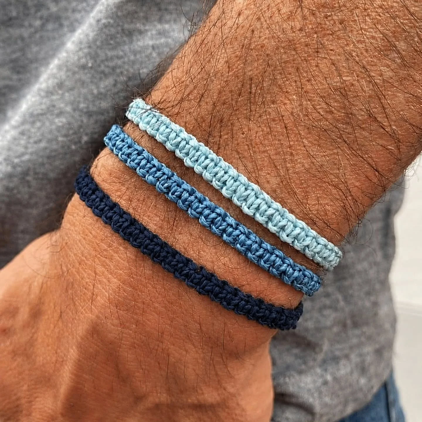 Hand Knotted Bracelet For Him